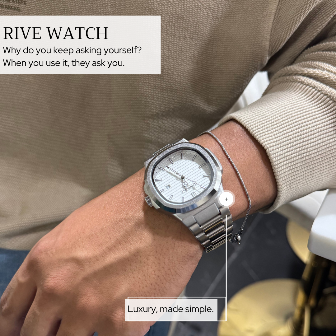 Stainless Steel Strap Watch - RIVE