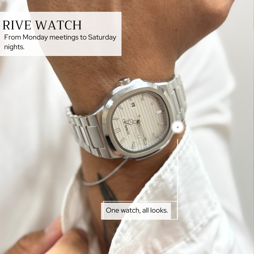Stainless Steel Strap Watch - RIVE