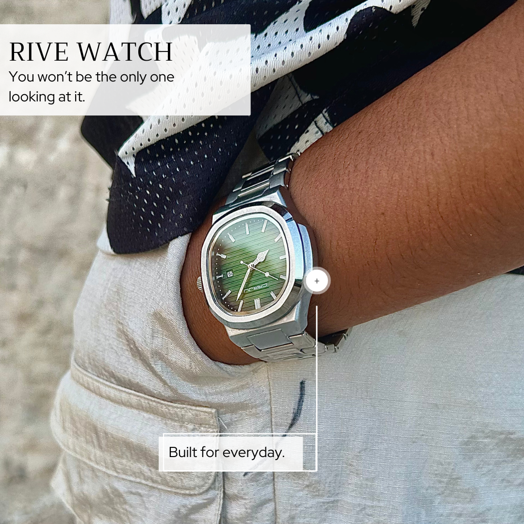 Stainless Steel Strap Watch - RIVE