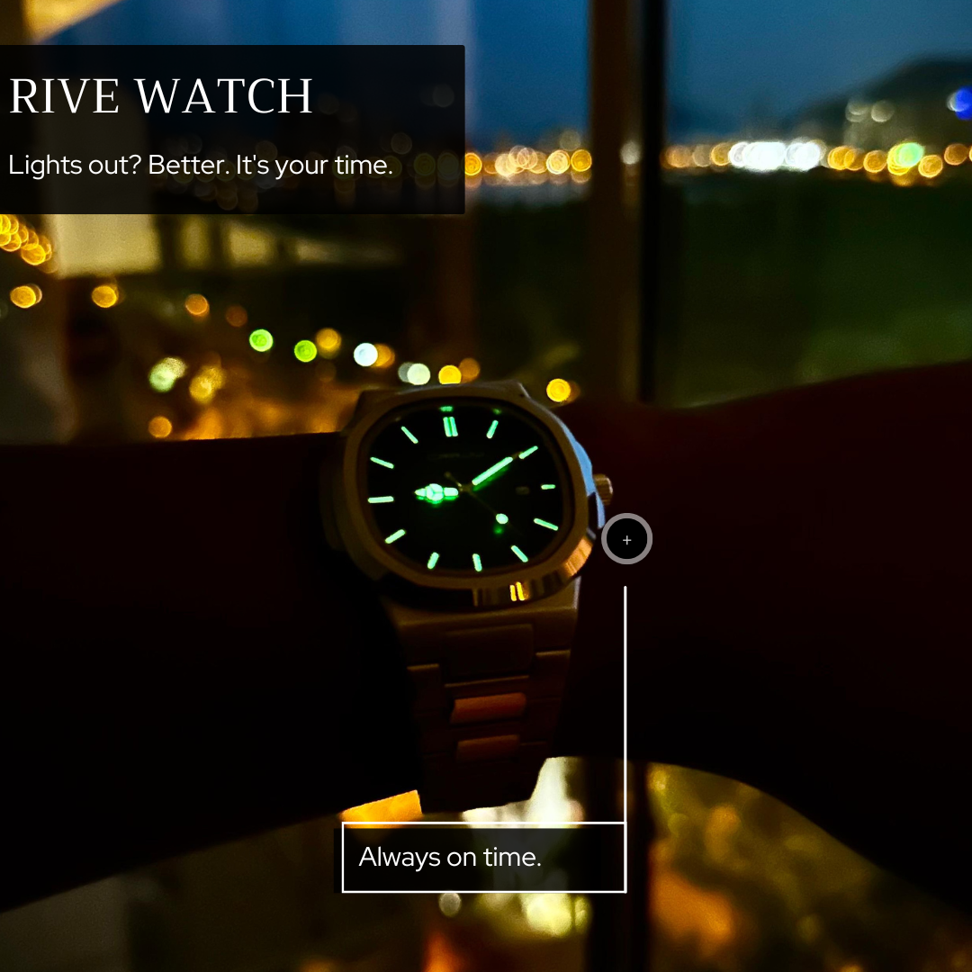 Stainless Steel Strap Watch - RIVE