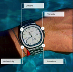 Stainless Steel Strap Watch - RIVE